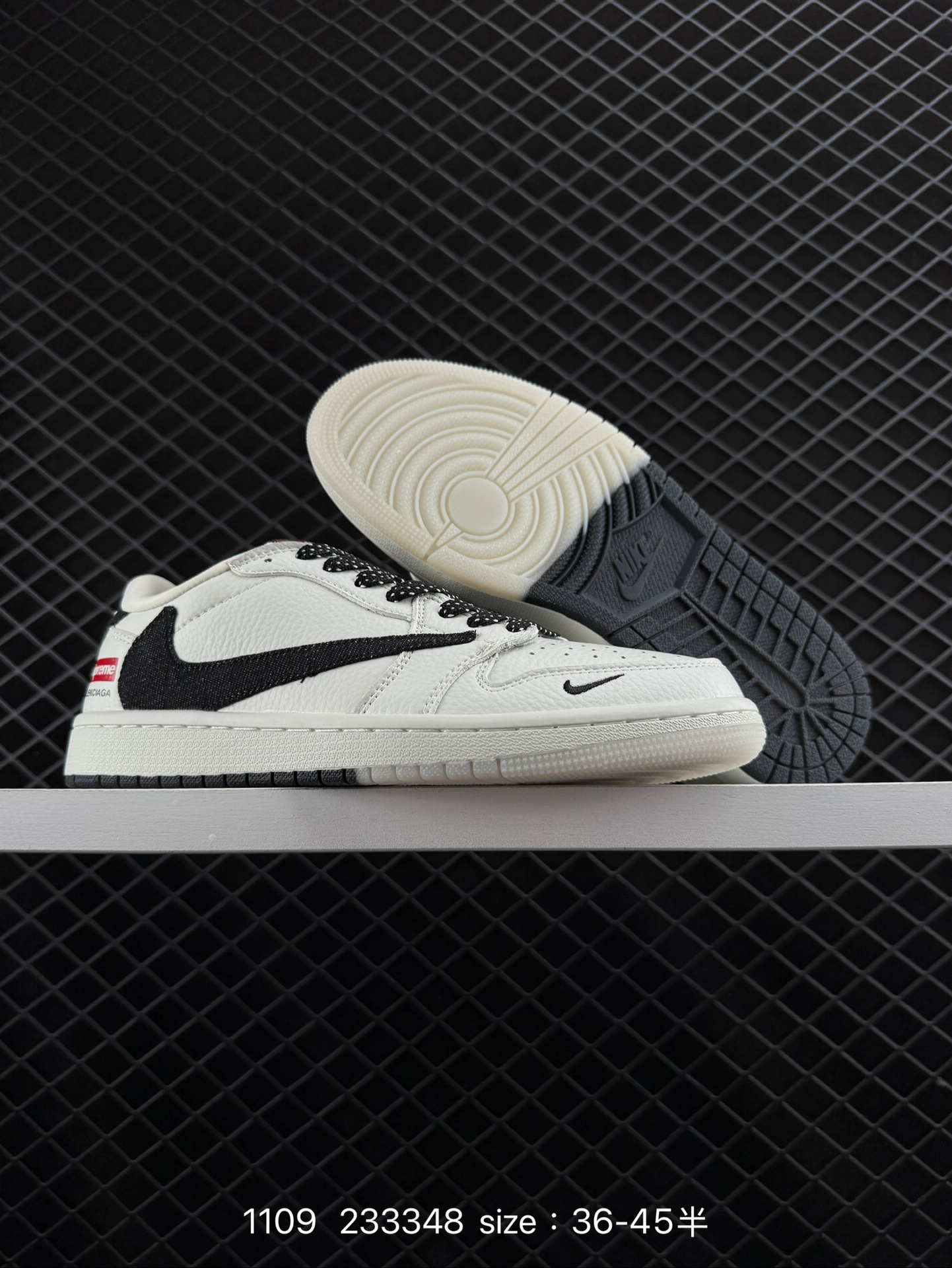 Travis Scott x Air Jordan 1 ” Reverse Mocha “